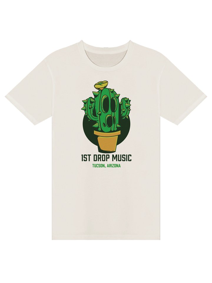 1st Drop Music Tucson Party Cactus T-shirt