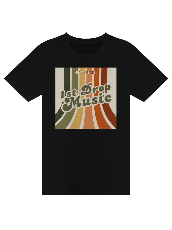 1st Drop Music Retro Record Sleeve T-shirt