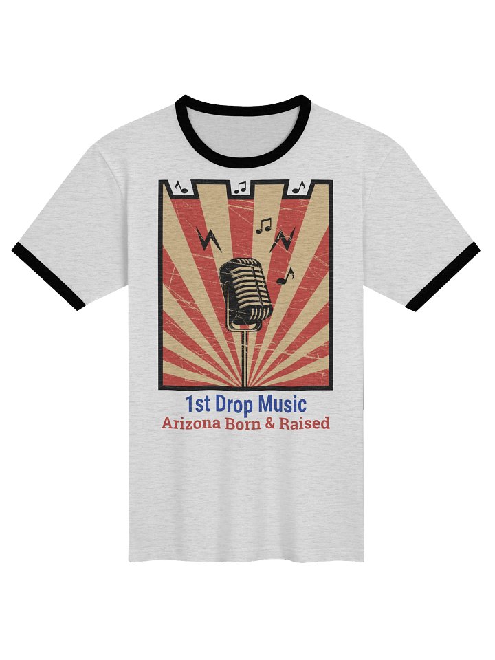 1st Drop Music - Arizona Born & Raised Baseball T-shirt